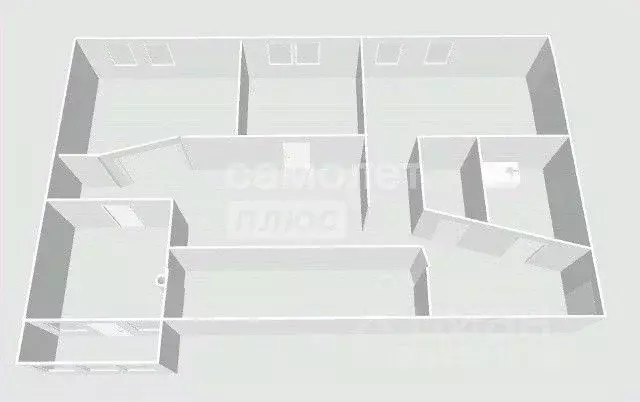 3-к кв. Пензенская область, Пенза ул. Карпинского, 24 (53.5 м) - Фото 2