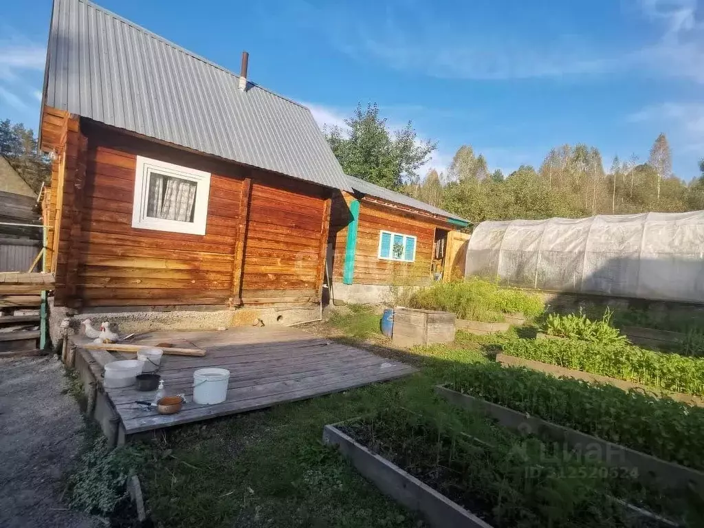 Дом в Кемеровская область, Междуреченск Знамя шахтера СНТ, Горелый лог ... - Фото 1