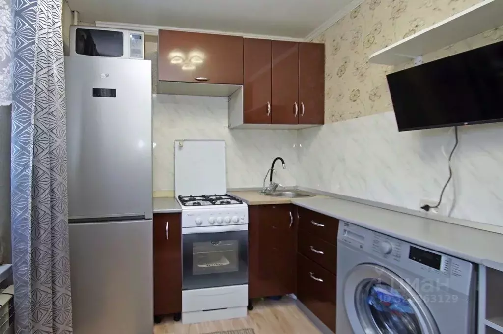 1-к кв. Омская область, Омск Привокзальный мкр, ул. Карбышева, 26 ... - Фото 2