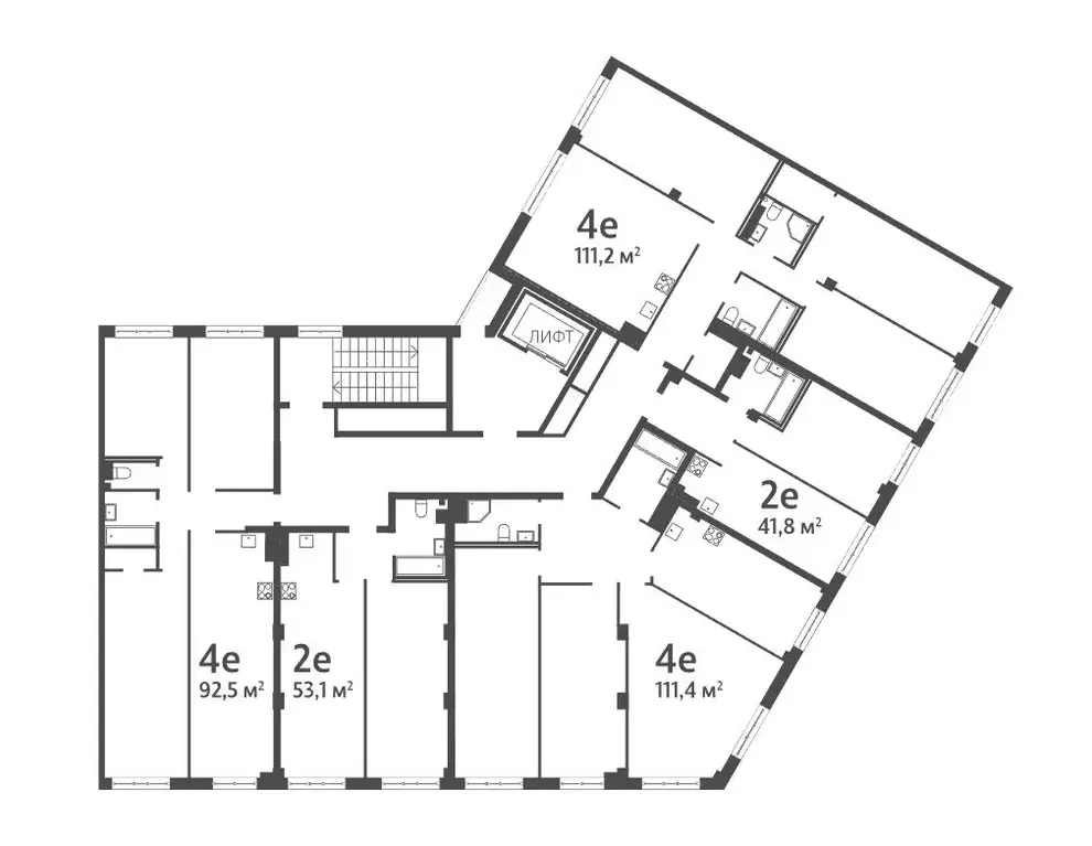 3-к кв. Санкт-Петербург Ремесленная ул., 15 (111.9 м) - Фото 1