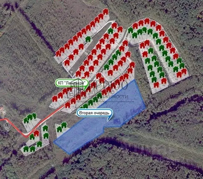 Участок в Калужская область, Ферзиковский муниципальный округ, ... - Фото 1