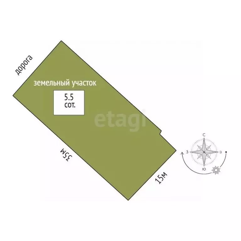 Участок в Самарская область, Самара Железнодорожник СТ, 31-й массив,  ... - Фото 2