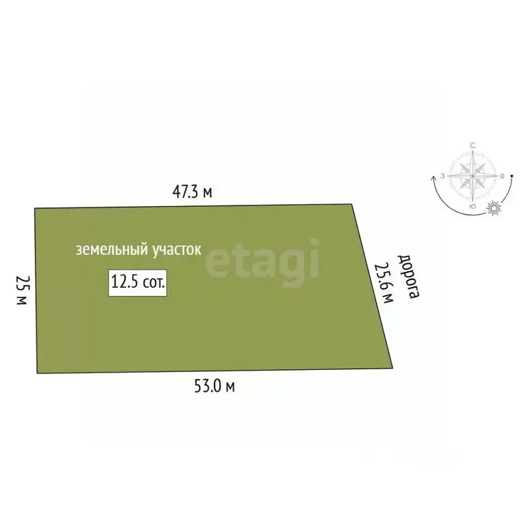 Участок в Тюменская область, Тюменский муниципальный округ, ... - Фото 2