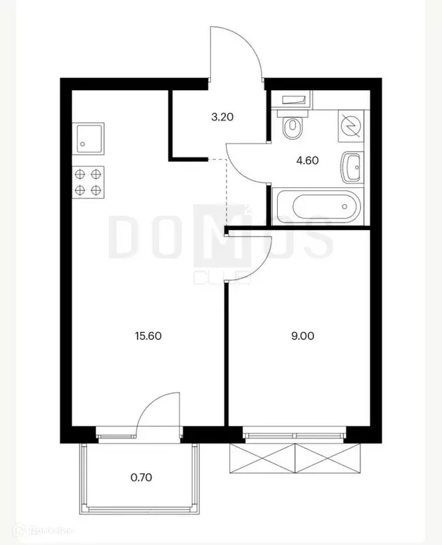 Продаётся 2-к квартира, 33.1 м - Фото 0