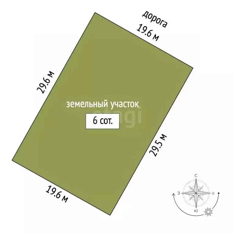 Участок в Ямало-Ненецкий АО, Новый Уренгой ул. Брусничная (6.0 сот.) - Фото 2
