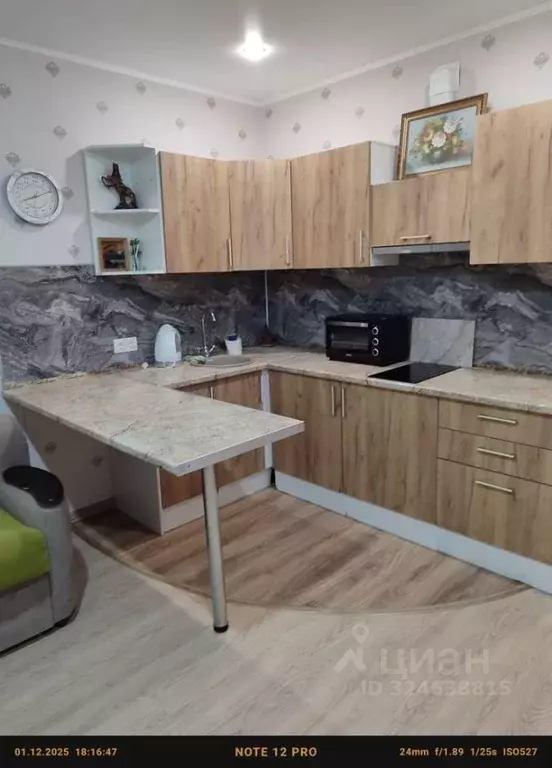 Студия Краснодарский край, Краснодар Славянский мкр, ул. Заполярная, ... - Фото 1