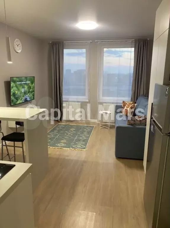 1-к. квартира, 25 м, 21/32 эт. - Фото 1