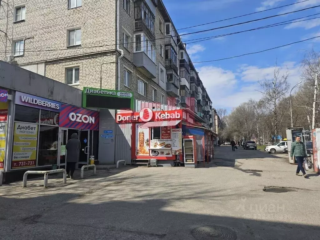 Торговая площадь в Пензенская область, Пенза ул. Луначарского (374 м) - Фото 1