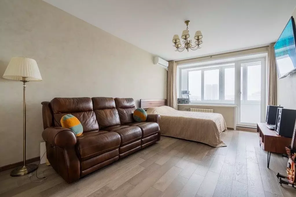 1-к кв. Москва Украинский бул., 3 (38.2 м) - Фото 0