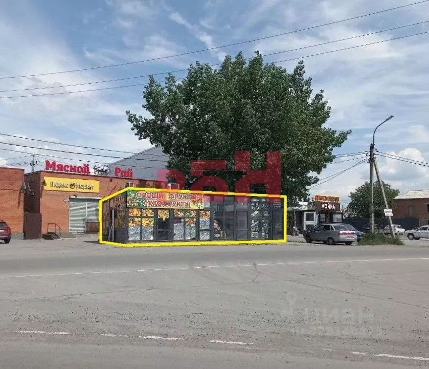 Торговая площадь в Ростовская область, Шахты Делегатская ул., 46 (60 ... - Фото 1