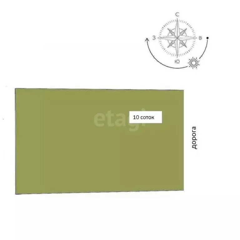 Участок в Крым, Раздольненский район, Славновское с/пос, Отдых СНТ  ... - Фото 2