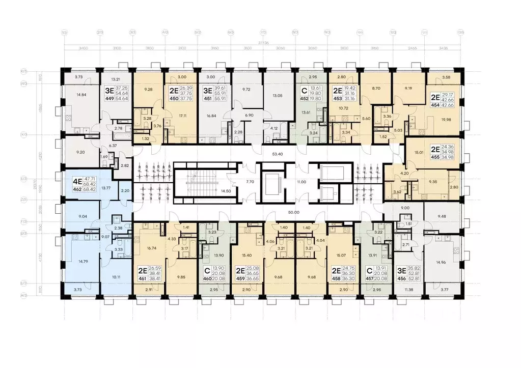 2-к кв. Нижегородская область, Нижний Новгород Северный жилрайон,  ... - Фото 2