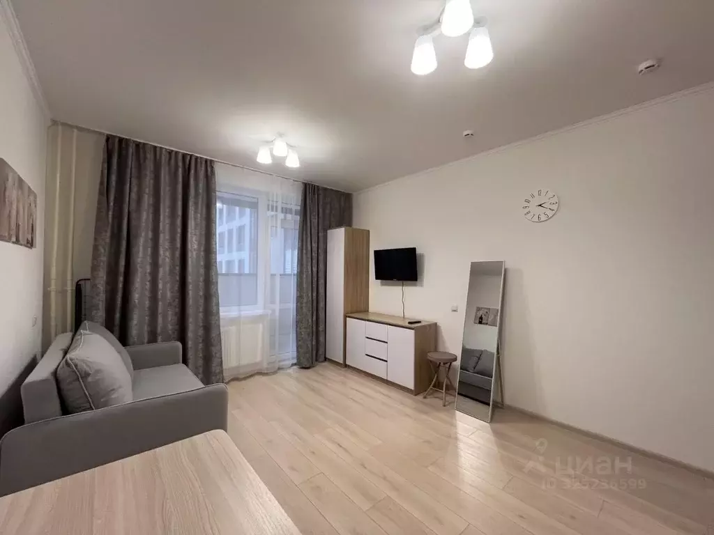 Студия Ленинградская область, Мурино Всеволожский район, просп. ... - Фото 1