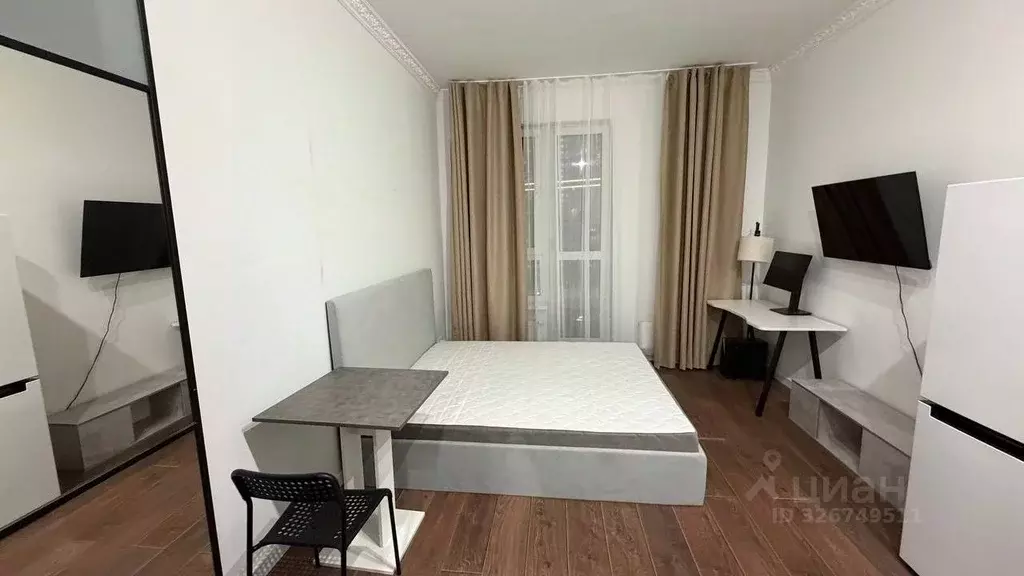 Студия Москва Красноказарменная ул., 14Ак2 (25.4 м) - Фото 1