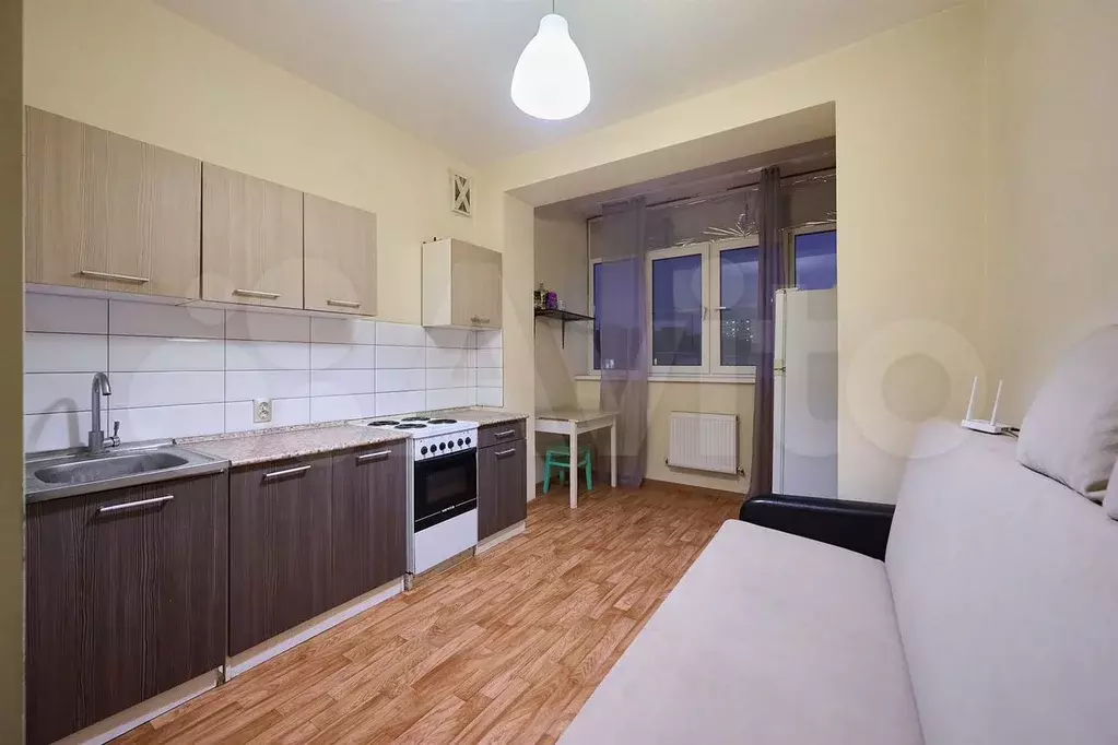 1-к. квартира, 38,6 м, 5/6 эт. - Фото 1