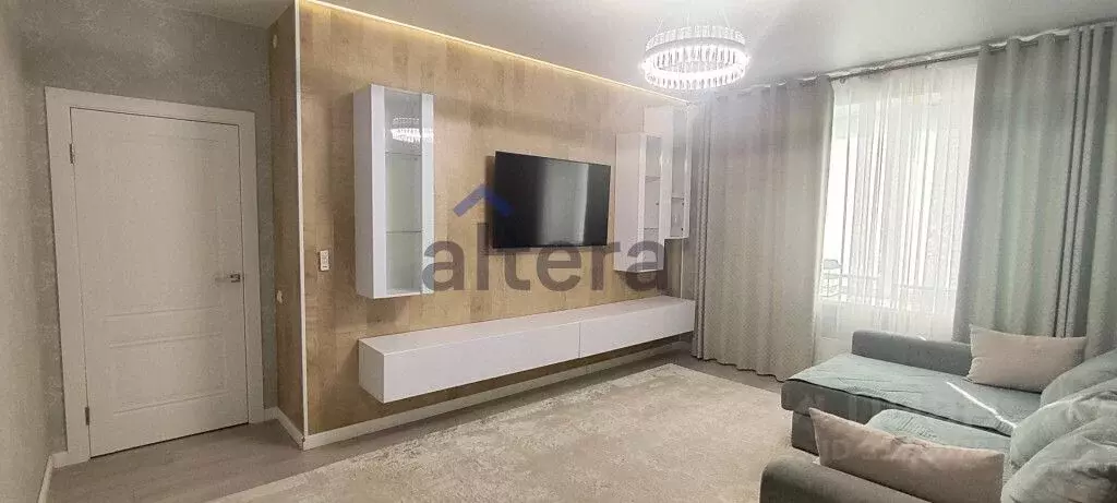 3-к кв. Татарстан, Казань ул. Фикрята Табеева, 1 (77.3 м) - Фото 1