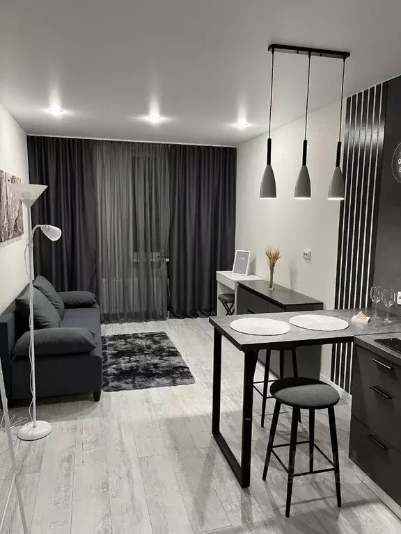 Студия Ленинградская область, Мурино Всеволожский район, бул. ... - Фото 1