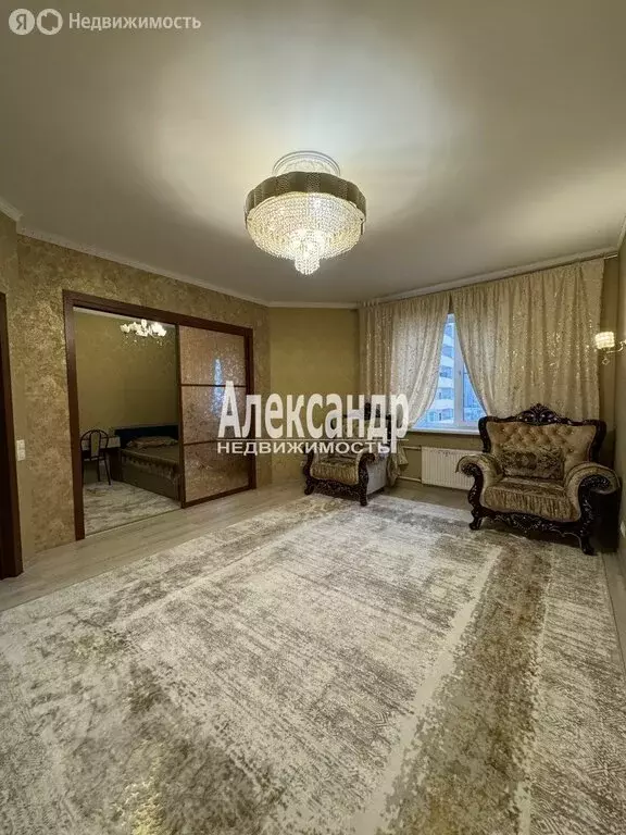 3-комнатная квартира: посёлок Шушары, Вишерская улица, 22 (95.5 м) - Фото 1