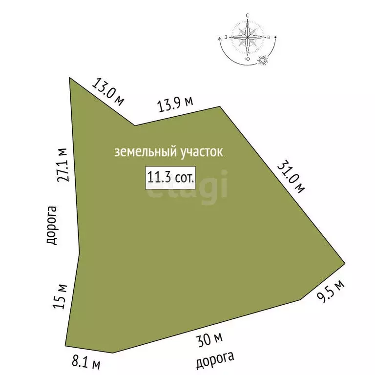 Участок в Республика Крым, муниципальный округ Ялта, посёлок ... - Фото 1