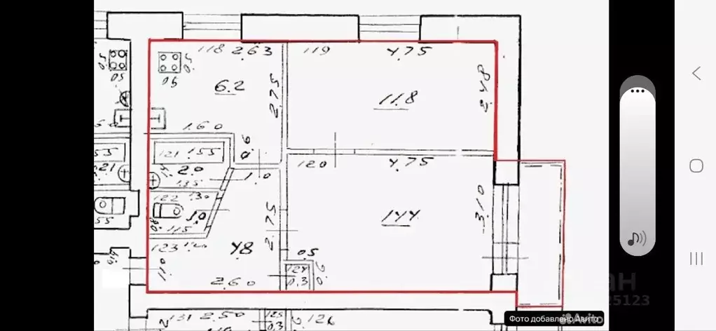 2-к кв. Самарская область, Самара Гая ул., 36 (41.0 м) - Фото 1
