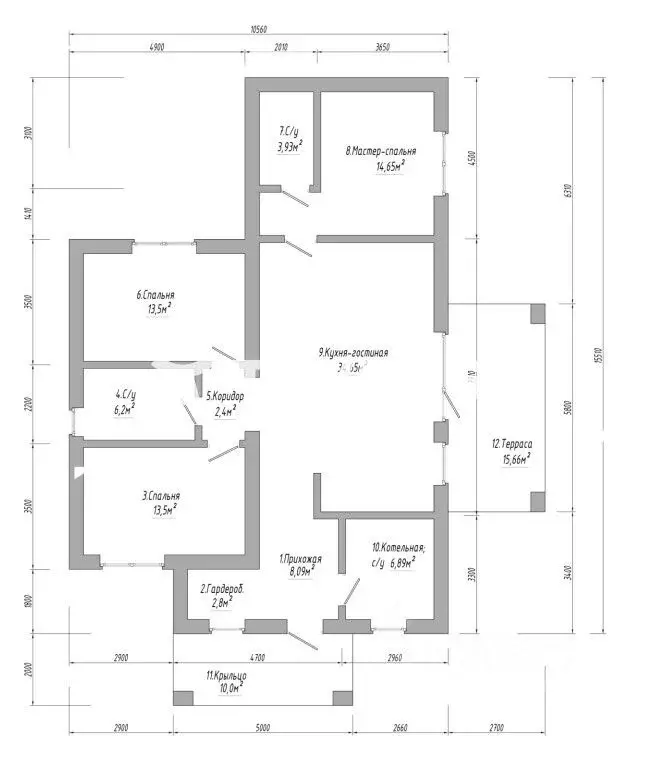 Дом в Крым, Симферопольский район, Мирновское с/пос, с. Белоглинка ... - Фото 2