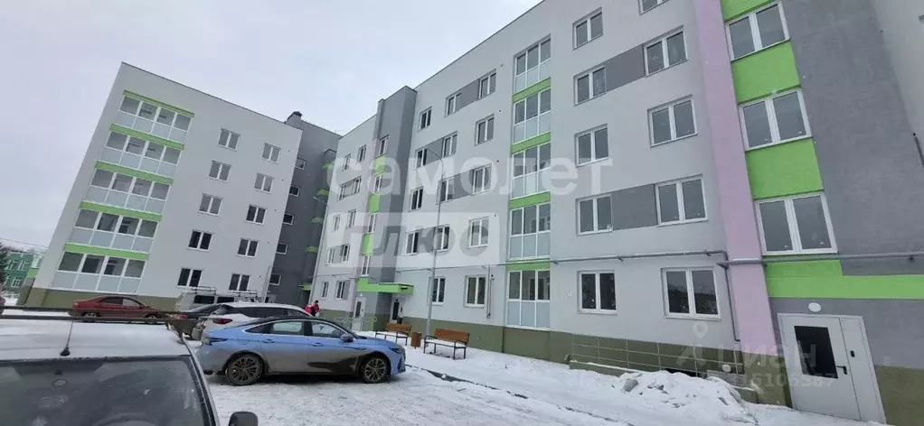 2-к кв. Нижегородская область, Бор пос. Октябрьский, ул. Молодежная, ... - Фото 1