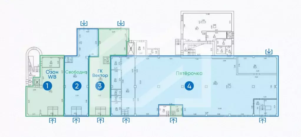 Помещение свободного назначения в Москва Вольная ул., 35С4 (78 м) - Фото 2