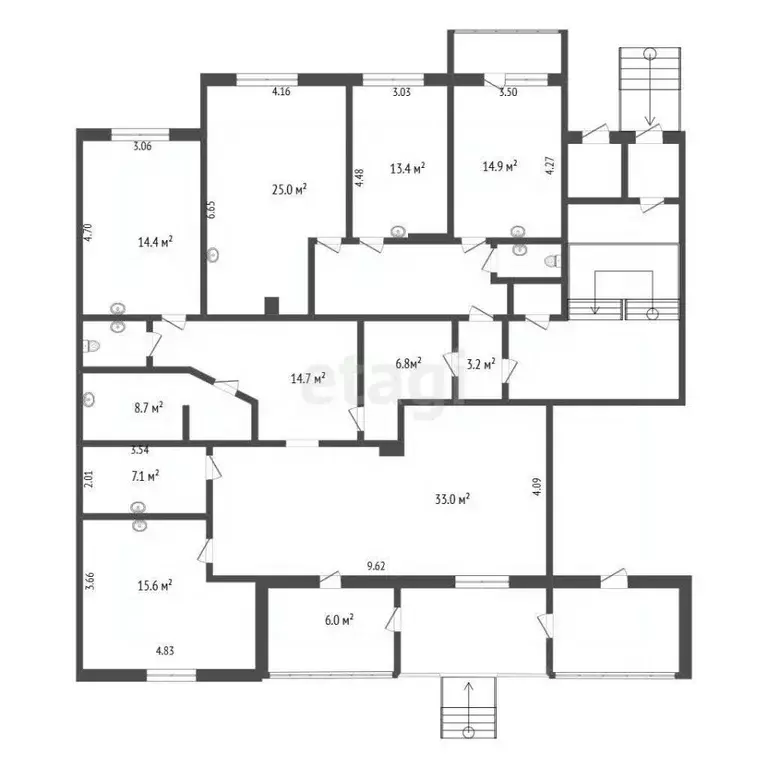 Помещение свободного назначения в Псковская область, Псков ул. Розы ... - Фото 2