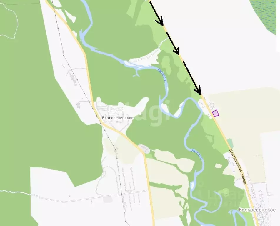 Участок в Сахалинская область, Анивский городской округ, с. ... - Фото 1