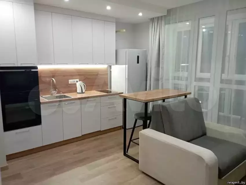 Квартира-студия, 34 м, 22/24 эт. - Фото 1