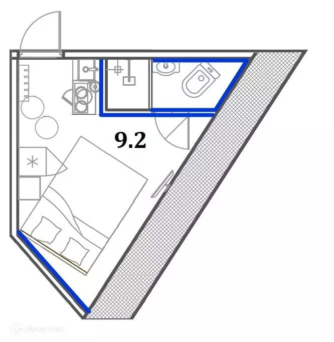 Продаётся квартира-студия, 10 м - Фото 1
