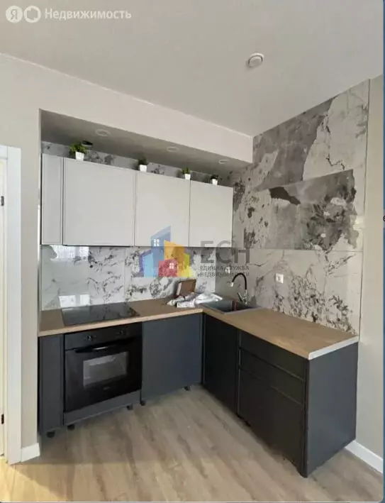 1-комнатная квартира: посёлок Петровский, Петровская улица, 1 (36.89 ... - Фото 2