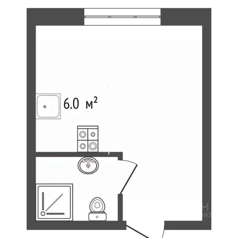 Комната Вологодская область, Вологда ул. Маяковского, 24б (12.7 м) - Фото 2