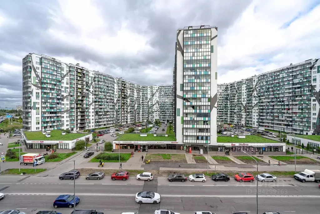 3-к кв. Ленинградская область, Кудрово г. Всеволожский район, ... - Фото 2
