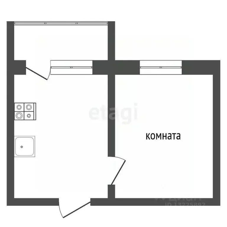 Комната Вологодская область, Вологда Водники мкр, ул. Северная, 12 ... - Фото 1