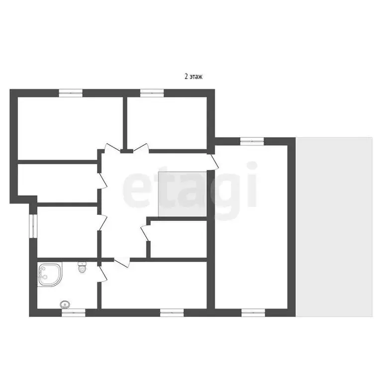 Дом в Тюменский район, деревня Патрушева (369.5 м) - Фото 1