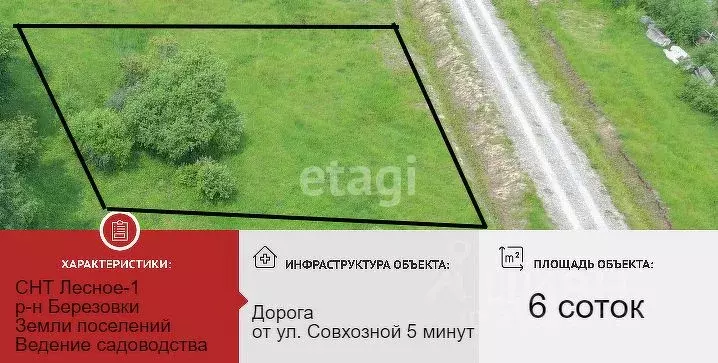 Участок в Хабаровский край, Хабаровск Лесное-1 СТ,  (6.0 сот.) - Фото 0