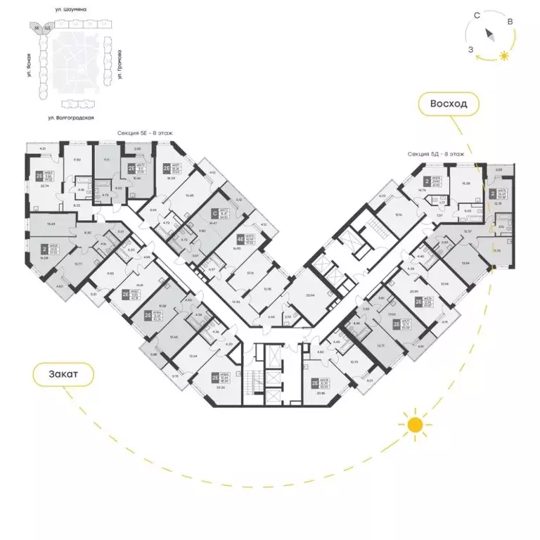 3-к кв. Свердловская область, Екатеринбург ул. Громова, 26 (91.53 м) - Фото 1