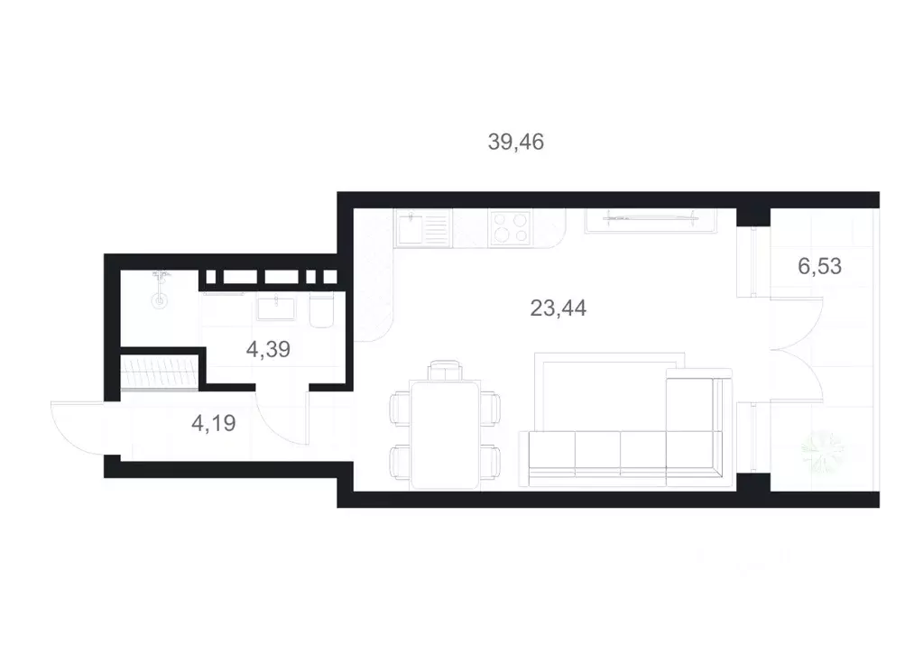 Студия Дагестан, Каспийск ул. М. Халилова, 1А (39.46 м) - Фото 1