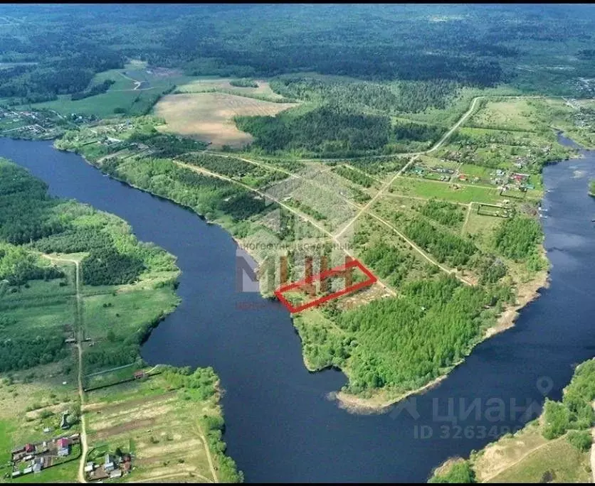 Участок в Тверская область, Конаковский муниципальный округ, д. ... - Фото 1