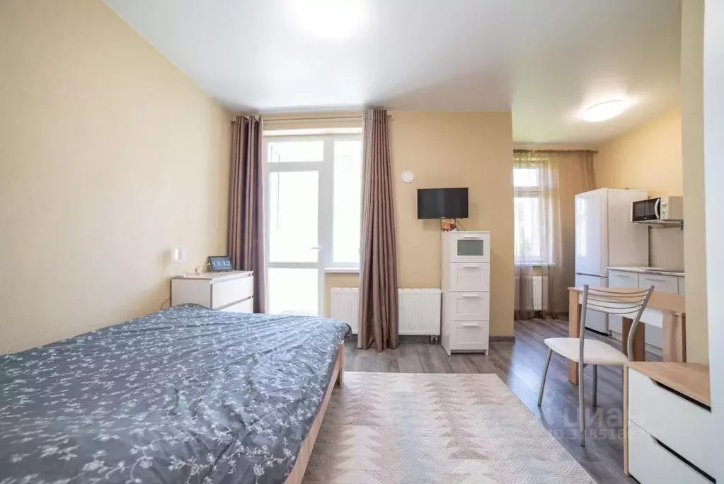 Студия Свердловская область, Екатеринбург ул. Рябинина, 18/3 (25.1 м) - Фото 2