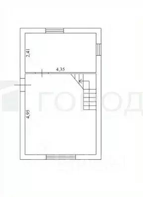 Дом в Томская область, Томск д. Киргизка,  (80 м) - Фото 2