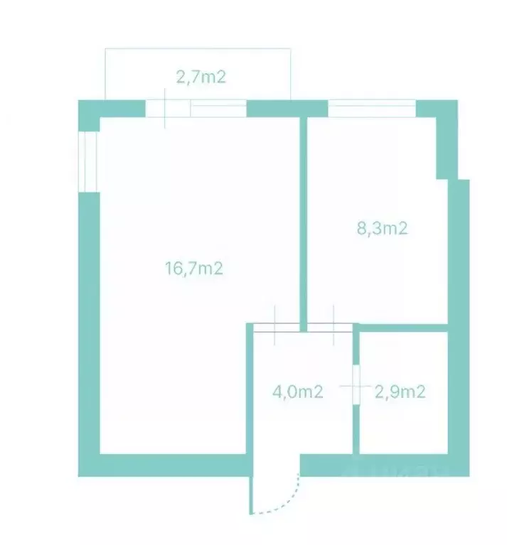 1-к кв. Санкт-Петербург Пулковская ул., 3 (32.3 м) - Фото 2