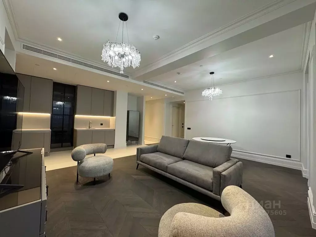 4-к кв. Москва Поклонная ул., 9 (135.0 м) - Фото 1