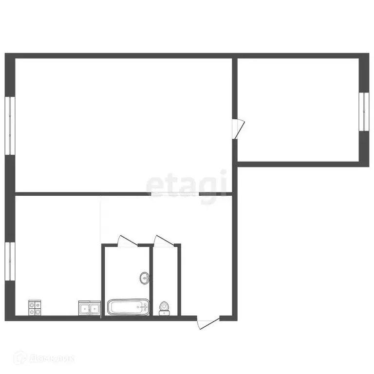 Продаётся 2-к квартира, 41 м - Фото 0
