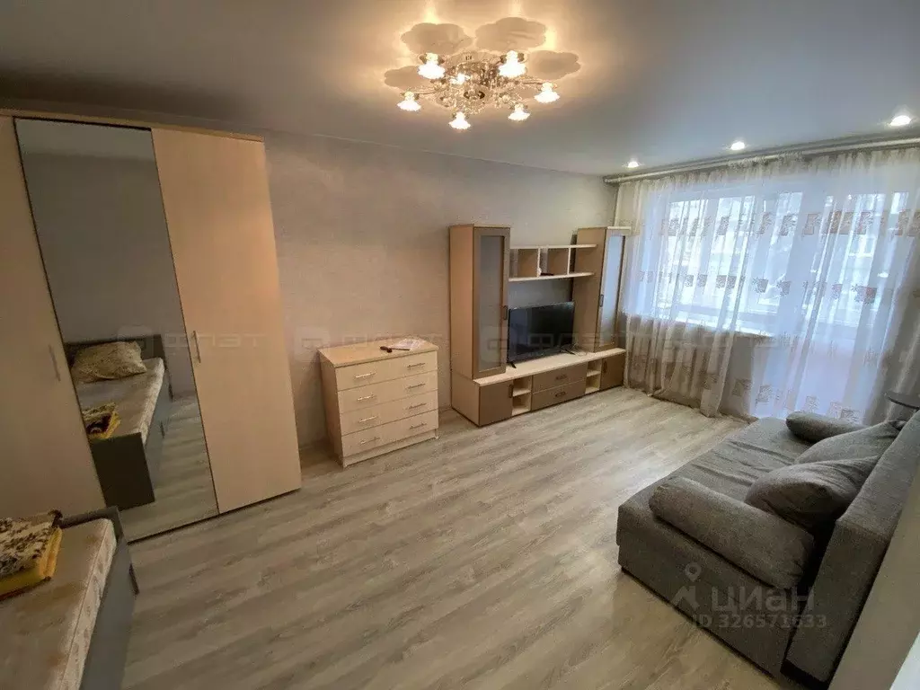 1-к кв. Татарстан, Казань ул. Нурсултана Назарбаева, 72 (32.0 м) - Фото 1