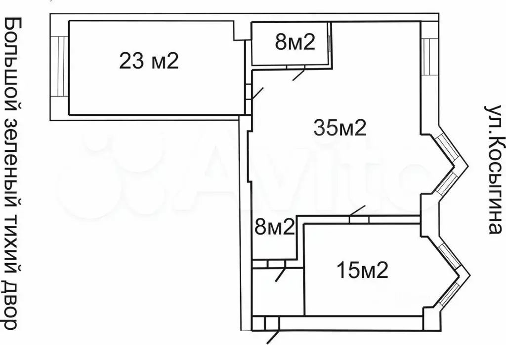 3-к. квартира, 75 м, 4/10 эт. - Фото 0