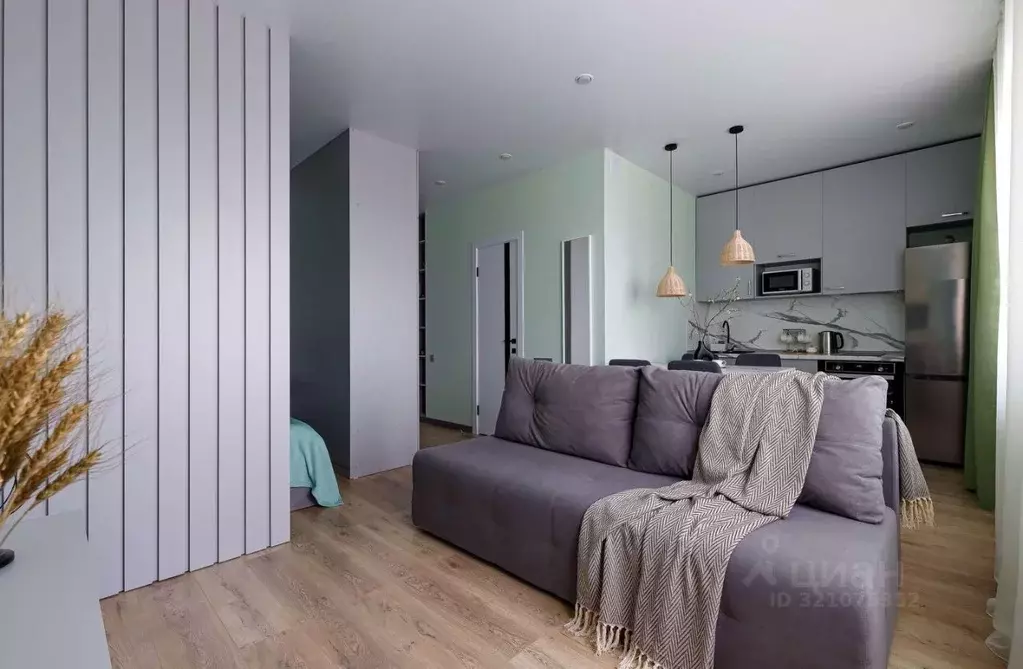 1-к кв. Краснодарский край, Краснодар ул. Им. Мурата Ахеджака, 12 ... - Фото 2