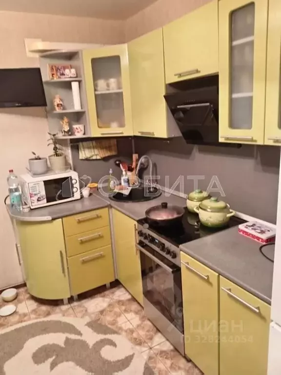 1-к кв. Тюменская область, Тюмень ул. Станислава Карнацевича, 7 (30.0 ... - Фото 2