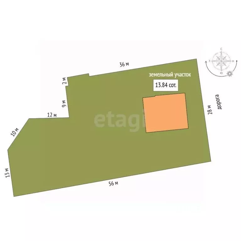 Дом в Челябинская область, Троицкий муниципальный округ, с. Песчаное ... - Фото 2